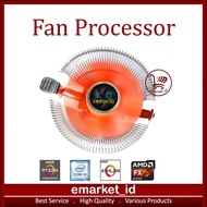 Fan Processor Cooling Combo CPU Heatsink Air Tower Support Intel AMD