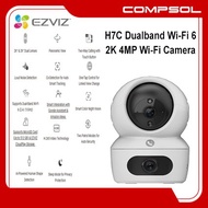 Ezviz H7C Dual 2K 4MP Pan & Tilt Wi-Fi Camera