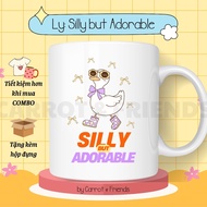 SILLY GOOSE ceramic cup, funny office gift