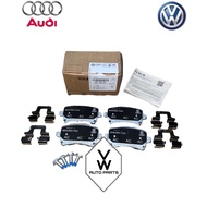 VOLKSWAGEN GOLF MK5 MK6 JETTA SCIROCCO AUDI A3 A4 A6 TT REAR DISC BRAKE PAD REAR ( 3C0698451 )