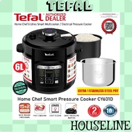 (12.12 SALES) Tefal Pressure Cooker CY601D65 HomeChefSmart 6L Fast Cook 1000W CY601D