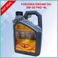 FUKUOKA LUBRICANTS ENGINE OIL 5W-30 PRO API SN / GF-5 SEMI SYNTHETIC (4L)