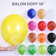 18 Inch DOFF Latex Balloon 18 Inch Latex Balloon/