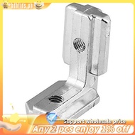 10 Pcs Angle Bracket Heavy Duty T-Slot Angle Connector L-Shaped Aluminum Profile Inner Angle Bracket