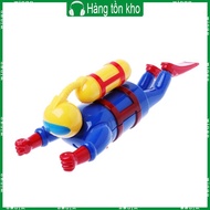 WIN Swimmers Scuba Diver Clockwork Toy for Infants 6-12 Months Wind up Sea Game