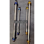 TYRE SHAFT DEPAN BELAKANG FRONT REAR Y15/135LC/EX5/NVX/Y16 TITANIUM GOLD