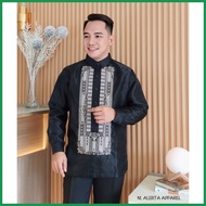 ✝ ✥ ◜ MODERN BARONG TAGALOG FOR MEN BLACK