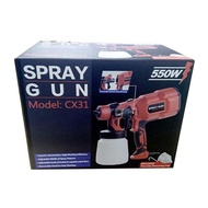 AFABEITA Alat Semprotan Cat Spray Gun Elektrik Nozzle 1.8mm 800ml CX31