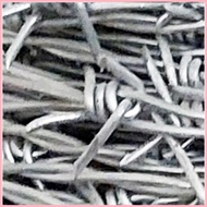 ☍ ☃ G.I. Barbed Wire #12 x 12 Kg. Wires Approximate 50 meters Roll  Bob Wire for Fencing Anti Theft