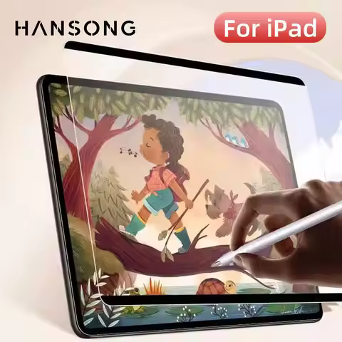 Magnetic Like Screen Protector For ipad 10th gen Air 11 M2 M3 Air 6 5 4 Pro 11 M4 Air 13 11th mini 7