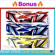 SYM E Bonus EBonus E-Bonus 110 Bonus110 EBonus110 Stiker Sticker Body Cover Set Stripe (3) 3 Coverse