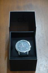 CK Calvin Klein 時尚三眼錶 型號 KIV27704 賽車錶 瑞士製 三眼 經典 絕版時尚錶 已絕版 