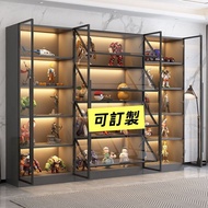 玻璃展示櫃 陳列櫃 #訂製#手辦柜防塵柜玩具模型展示櫃Glass display case