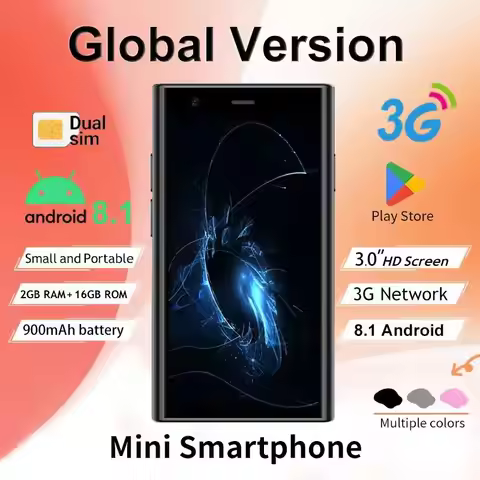 ONEMYTH S23 Smartphone, 3.0-inch, Android 8.1, Dual SIM, Supports Google Play Store and WhatsApp, Gl
