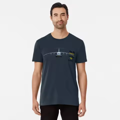 Soviet Ilyushin IL-76 Strategic Airlifter Aircraft T-Shirt 100% Cotton O-Neck Short Sleeve Summer Ca