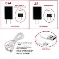 Usb micro cable & charger adapter infinix hot 6x x606 x606c x606b x606d - hot 6 x606 x606b x606c x60