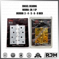 [12 pcs] MULLER Bearing Hinge SN/GP BC 3 4 5 6 8" inch Door Window Door Hinge