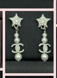 Chanel star pearl earrings星星珍珠耳環