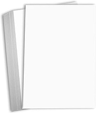 Hamilco White Cardstock Paper 11x17 65 lb Cover Card Stock 50 Pack (Bright)