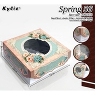 5 PCS CAKE HAMPER BOX 22 CM X 22 CM