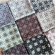 Tudung Hijab Bawal Monochrome Printed Moonstella