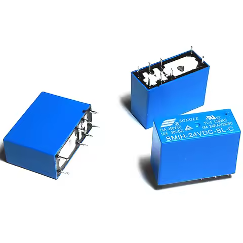 4pcs/lot 16A 8 Pin 5V 9V 12V 24V DC 1NO NC sealed relay Songle brand 8 feet one group of NO and NC