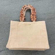 Maison de Fleur 緞帶 絲帶 手提包 手挽袋