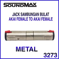 Jack Sambungan Akai Female To Akai Female / Double Akai Female