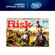 Hasbro Gaming Risk Game Strategy Board Game Updated Figures Improved Mission Cards War Crates 2-5 Pl