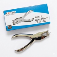 1 Hole Paper Hole Punch Combo Perforator Single One Hole Punch COMBO