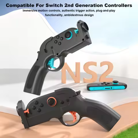 Gunstock Grip Small Handle Game Gun Stock Grip Hand Grip Motion Controller for for Switch 2 for for 