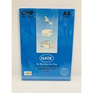 HATA A4 OHP FILM 100'S (MADE IN KOREA) TRANSPARENCY FILM