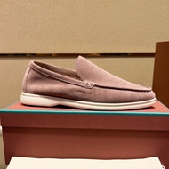 LP Genuine LP Genuine Leather Loafers Men Casual Lazy Shoes Driving Flat Trend Foreign Trade Shoes C