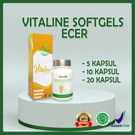 Vitaline Softgels Tiens Pemutih Tubuh Eceran 5 Kapsul Softgel Original