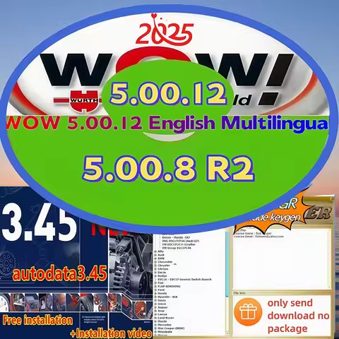 2025 Hottest Software: Wurth Wow 5.00.12 & Diagnostic Magic 5.00.8 R2 - Empowered by Kengen Tool, 9