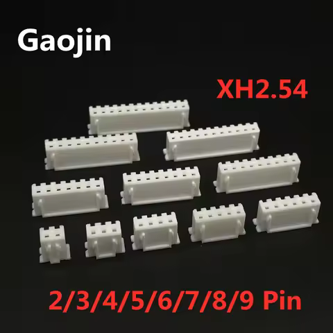 XH2.54 Connector Leads Header Housing 2.54mm Plastic shell XH-2P/3P/4P/5P/6P/7P/8P/9P/10P XH2A/3A/4A