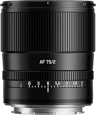 TTARTISAN 75mm F2 Camera Lens for L-Mount, Autofocus, Full Frame Portrait Lens