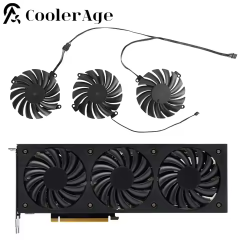 Video Card Fan Replacement For INNO3D GeForce RTX 3080 3080 Ti 3070 Ti X3 OC 85MM CF-12915S RTX3080 