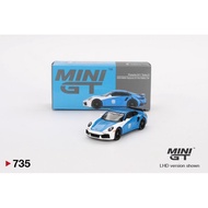 MINI GT Porsche 911 Turbo S Safety Car 2023 IMSA Daytona 24 Hrs