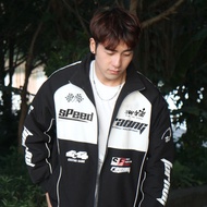 MON F1 Racing Jacket For Men Loose Waterproof Motor Windbreaker Jacket Outdoor Riding Jacket Unisex