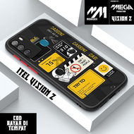 Soft Case 4D ITEL Vision 2 - Casing 4D ITEL Vision 2 Terbaru Megacase [ Astronot ] Silikon Hp ITEL V