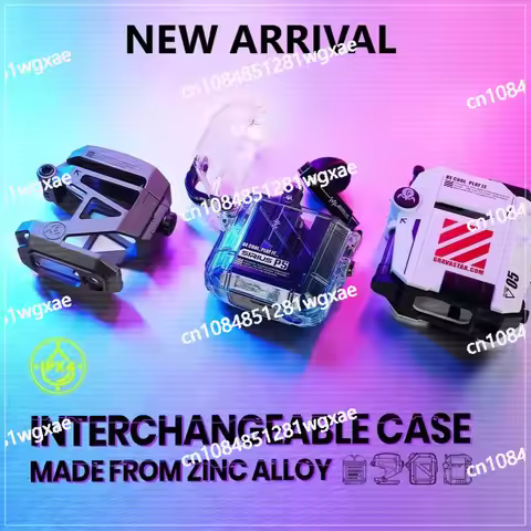 Bluetooth 5.2 Earphones ENC Noise Cancelling 40H Playback, Replaceable Case Design, Original Wireles