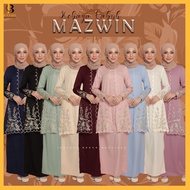 Baju Raya 2023 Mazwin Kebaya Labuh Kebaya Moden Kurung Hitam Baju Bridesmaid Konvokesyen Baju Kurung Putih Kebaya Nyonya