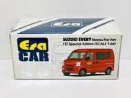 全新 未開封 Era Car No. 40 Scale 1:64 合金 車仔 鈴木 Suzuki Every Macau Fire Van 澳門 消防車 1ST Special Edition