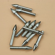 24pcs Diy 61 grain iron Bullet Point Tip For ID 4.2 mm Arrow Shaft Accessories