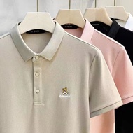 Embroidery Men Polo Shirt Casual Fashion Collar Versatile Summer Men Polo T Shirt