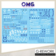 G-Rework MG 00 XN Raiser Water Decal CD-ML-XNR Gundam Water Decal MG OO Raiser Water Decal Sticker O