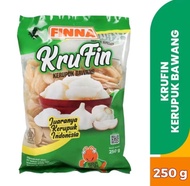[250 gram] finna krufin kerupuk krupuk udang / kerupuk krupuk bawang