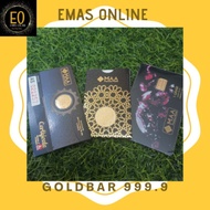 1g GOLD BAR 1 Dinar  EMAS 999.9Ready Stock