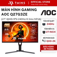 AOC Q27G3ZE IPS 240Hz 0.5ms Gaming Monitor - Genuine product